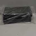 2 Pack Under Sink Organizer, 2 Tier Bathroom Cabinet Organizer with Sliding Basket, Multi-Purpose Under Sink Organizers and Storage for Bathroom Kitchen (Black 2 Pack)