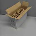 3 Plug-in Pendant Lights Kit - Hemp Rope Cord with Switch, 22 Ft Length, DIY Farmhouse Hanging Lighting Fixture (Yellow)