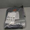 Insulated Cat Shelter Weatherproof Outdoor Cat House with Self-Warming Insulation Raised Bottom and Waterproof Roof for All-Season Protection (Grey, Medium)