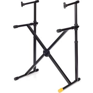 Hercules Stands KS210B EZ-LOK Double Tier X Keyboard Stand