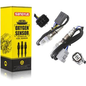 2PCS Oxygen O2 Sensor 1 & 2 for 2014 2015 2016 2017 2018 Mazda 3 2.0L/2.5L Upstream + Downstream