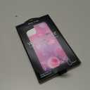 Wildflower Cases - Compatible with Apple iPhone 11 | Protective Black Bumper, 4ft Drop Test Certified, Women Owned Small Business | Enya Collab - Pink White Clouds Sky Dainty Cute Trendy