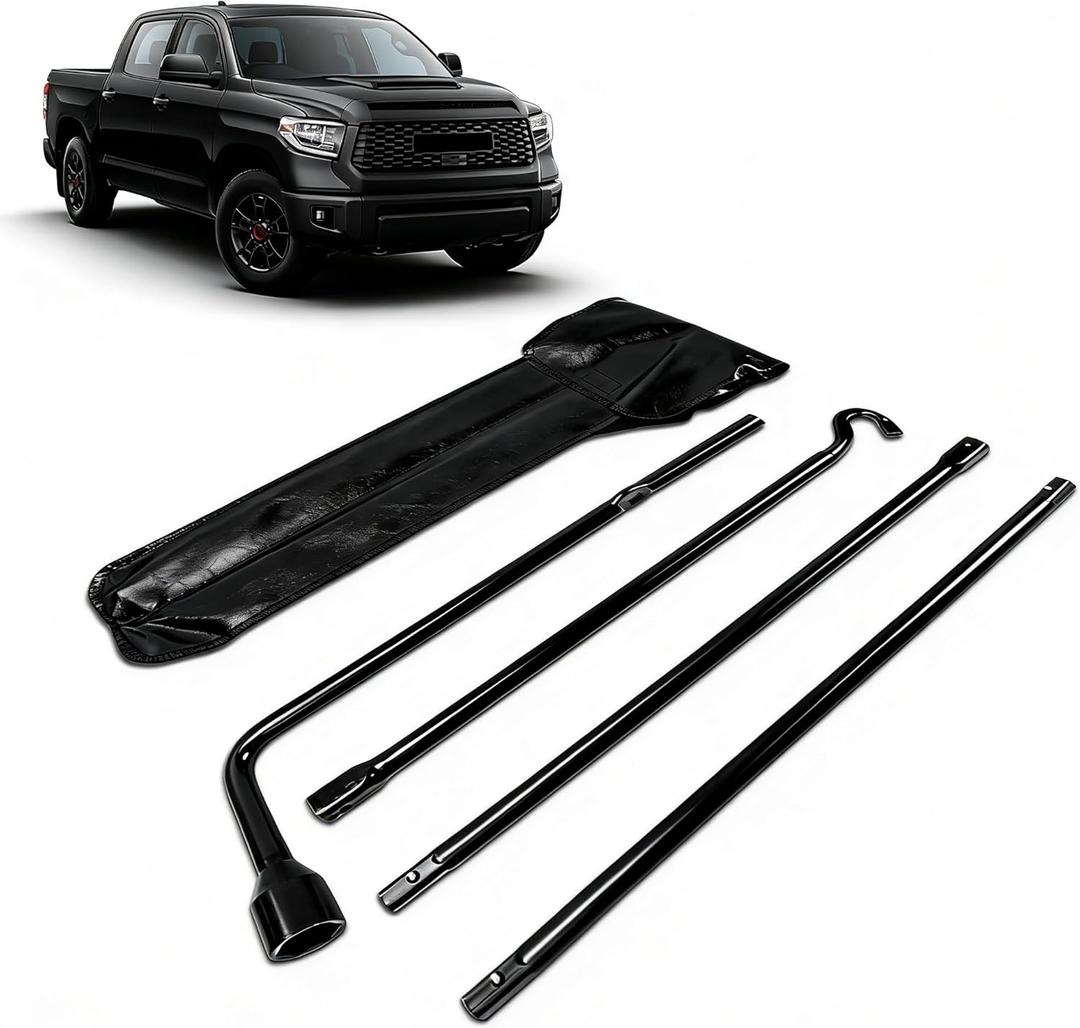Upgraded Tundra/Sequoia Heavy Duty Spare Tire Tool Kit Compatible with 2007-2021 Tundra, 2008-2021 Sequoia OEM Replacement