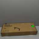 loukin Monitor Stand Riser for Desk, 22.4" x 8.3" Larger Computer Stand for Laptop, PC, Printer, Sturdy Desktop Computer Shelf with Non-Skid Rubber, Home Office (Brown)