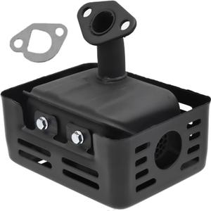 Hypersky GX160 Muffler Silencer Assembly Replacement for Honda and Clone GX120 GX140 GX200 18310-ZF1-000 159cc predator 196cc 212cc 5.5HP 6.5HP Engine Motor