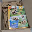 LEGO Creator 3 in 1 Cute Bunny 31162
Building Toy, Girls & Boys, Ages 8+, Choose Your Build W/ 3 Options, 326 pcs, Display in Bedroom or Bookshelf, Gift Idea