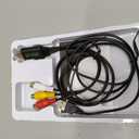 LiNKFOR RCA to HDMI Converter, 1080P AV to HDMI Converter, 16:9/4:3 Conversion Mini Composite CVBS Audio Video Adapter Supports PAL/NTSC for Wii/PS1/PS2/N64 (Female)