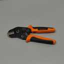 Preciva 5-in-1 Wire Crimper, Dupont Terminals & Open Barrel Terminals - AWG 28-16 Ratcheting Crimper with 5 Marked Precision Jaws, Fits Deutsch, JST, Molex, Delphi, AMP&More Automotive Wire Connectors