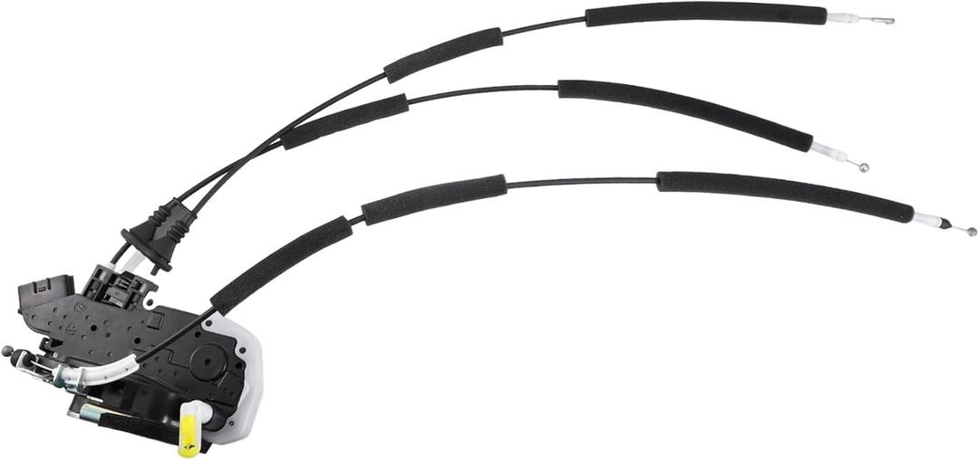 Motoforti Front Left Driver Side Door Latch Actuator with Cable Assembly for Nissan Quest 3.5L V6 2011-2017 80501-1JA0A Double Cab Replace Long-lasting