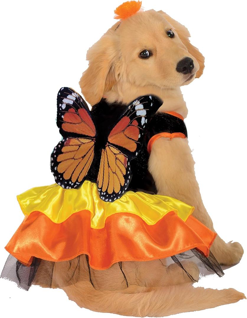 Rubies Monarch Butterfly Pet Costume for Dogs or Cats, XL (X-Large (Pack of 1))