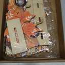 6 PCS Fall Wooden Table Decorations Maple Pumpkin Gnome Scarecrow Truck Hello Autumn Wood Tabletop Sign Centerpiece Rustic Decor for Home Farmhouse Tiered Tray Shelf Kitchen Office Desk