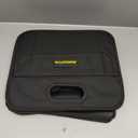 MIKKUPPA Car Trunk Organizer - 70L Collapsible Trunk Organizer for Groceries, Car Storage Organizers for SUV Auto Truck Van with Non Slip Bottom (Black) (Medium)