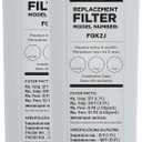 GE Under Sink Water Filter Replacement, Dual Flow, Reduces Sediment, Rust & Other Impurities from Water, Fits GXK255TBN Under Sink Filtration System, Replace Every 6 Months, FQK2J, 2 Filters (2 Count (Pack of 1))