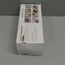 4Pack Wine Glass Rack, Punch-free Under Cabinet Stemware Rack for Kitchen and Bar (Amber)