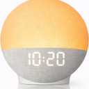 Sunrise Alarm Clock with Sound Machine, Natural Wake Up Light with Night Light, 30 Sleep Sounds, White Noise Machine Alarm Clocks for Bedrooms, Heavy Sleepers