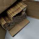 LazBlinds Cordless Bamboo Roman Shades, Privacy Blinds for Interior Windows, Room Darkening Roll Up Bamboo Blinds for Home & Patio, 29" W x 64" H, Highfield Teak