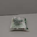 QWORK Air Vent ABS Louver Grille Cover, 2 Pack 4" Square Covers with Built-in Fly Screen Mesh for Bathroom Office Home