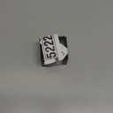 Needzo Nativity Set, Two Piece Baby Jesus Christ in Manger, Religious Christmas Decoration, 4 by 3 Inches