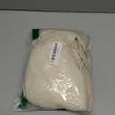 lulumoon Muslin Bassinet Sheets for Baby: Soft Bedside Sleeper Bassinet Fitted Sheets for Boys and Girls (White & Cream)