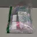 Jecery 8 Pcs Colorful Bear Clothes Tee Shirt Fit 14-18 Inches Bears Sublimation Stuffed Cute Tiny DIY Make Your Own Plush Doll(Dark)