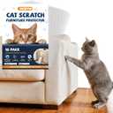16PCS Large Anti Cat Scratch Furniture Protector for Sofa, Doors, Couch Corner Protectors from Cats Claws Scratching, Heavy Duty Anti-Claw Shield for Fabric Sofas