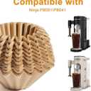 Disposable Coffee Filters for Ninja Pods and Grounds Coffee Maker, 100 Pack
