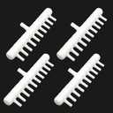 Rake-shaped hose joint air discharge diverter, Plastic Barb Hose Fitting Connector, 10-Way Outlet Air Line Pump Tubing Splitter Water Flow Divider, for Aquarium Garden Agricultural Irrigation4Pcs