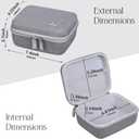 Steamer Case for NIASSO/Quuejenl/NAMMARO Portable Travel Steamer - Hard Protective Travel Carrying Storage Bag (Case Only) (Black)