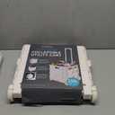 Simplify Large Tote & Go Collapsible Utility Cart | Dimensions: 16.5"x 14.6"x 15.8" | Portable | Collapses |77 Pound Capacity | Durable | White.