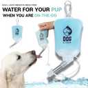 Dog Straw  The Ultimate Portable Water Solution for Dogs, 5oz Blue