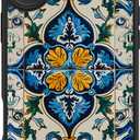 FUNMIKO for iPhone 16 Case Wireless Charging & Military-Grade Protection - Trendy Floral Design for Women Girls, Matte Non-Slip Phone Cover with Shockproof Corners - Exquisite Motif