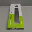 seenda Bluetooth Keyboard and Mouse Combo for Mac, SKM64-2 Rechargeable Silent Wireless Keyboard Mouse Compact Slim, 3 Multi-Device Connection, Compatible for Mac MacBook Pro/Air iPad, Black Gray