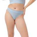 florence by mills womens Cozy Crush Seamless Thong Underwear (Blue, XS)