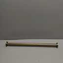 Ivilon Tension Curtain Rod - Spring Tension Rod for Windows or Shower, 24 to 36 Inch. Warm Gold