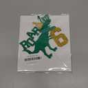 Roar I'm 6 Cake Topper, Dinosaur Jungle Safari Cake Topper for Boys Girls, Happy 6th Birthday Party Decorations Supplies for Kids, Gold and Green Glitter