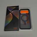 TORRAS Stronger Magnetic & Shockproof for iPhone 17 Pro Max Case, Fit for MagSafe, Military Grade Drop Protection, Camera Control, DIY Button, Slim Fit for iPhone 17 Pro Max Case Translucent Deep Blue