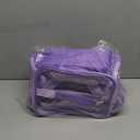 DEEGO Marker Organizer Case for 200+ Markers, Large Marker Storage Bag with Adjustable Dividers, 4 Pockets for Alcohol Markers, Pens, Art Supplies, Gifts for Artists Crafters, Purple