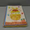 100 PCS Easter Crafts Kit for Kids DIY Foam Stickers - Bunny Eggs Baby Chicks Cutouts for Easter Bulletin Board & Classroom Decorations, Spring Party Home Wall Decor Crafts Supplies