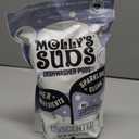Molly's Suds Dishwasher Pods | Clean Dishwasher Detergent, Cuts Grease & Rinses Clean (Residue-Free) for Sparkling Dishes | 60 Auto-Release Tabs (Unscented)