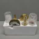 Wall Sconces Set of Two, Brushed Gold Bathroom Sconces with Clear Glass, Hardwired Sconces Wall Decor Set of 2, Modern Wall Light Fixtures for Bathroom Mirror Living Room Bedroom Hallway (15.5inch(2pcs))