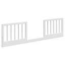 Storkcraft & Graco Toddler Safety Guardrail Kit with Dowels (White) GREENGUARD Gold Certified, Converts Compatible Storkcraft & Graco Crib to Toddler Bed, Kit Includes 2 Toddler Guardrails