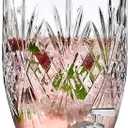 Godinger Iced Beverage Dispenser, Dublin Crystal Collection - 1 Gallon