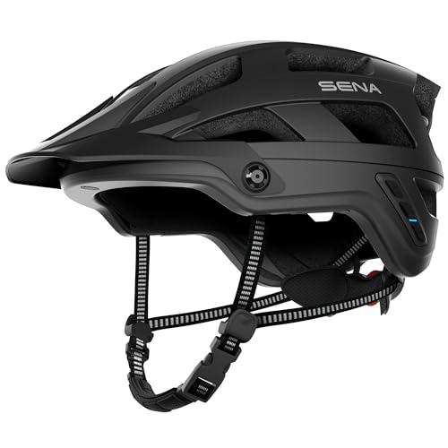 Sena Smart Communications Mountain Bike Helmets - M1 (Matte Black, Medium)