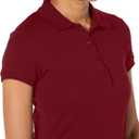 2 x IZOD Junior's Uniform Short Sleeve Interlock Polo (XS)