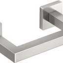 Toilet Paper Holder Wall Mounted Post Pivoting Square Tissue Holders Roll Holder Hangers for Bathroom Commercial Toilet Paper Dispenser, Brushed Nickel