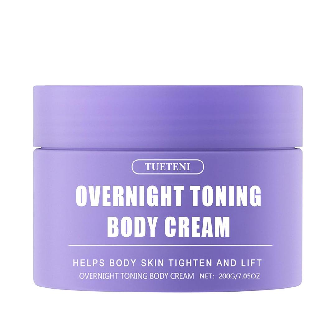 Overnight Toning Whip, Toning Whip Belly, Nighttime Solution, Tightening Gel for All Skin Types  Helps Improve Skin Elasticity & Hydration(200ml/6.8OZ) 1pc