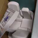 Door Lever Lock (2 Pack)  Prevents Toddlers from Opening Doors  Easy One-Hand Operation for Adults  Durable ABS with 3M Adhesive Backing  No Tools Needed for Install (White)