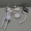 Montessori Mobile, Black and White Mobile for Baby with Music Box - Woodland Baby Crib Mobile for Boys Girls, High Contrast Baby Mobile for Crib with Bear, Deer, Fox, Owl & Raccoon