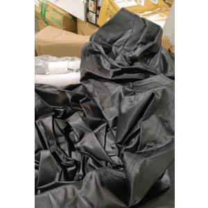 Tarp With plastic drain hose