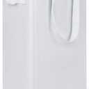 efluky Slim Laundry Basket, Narrow Laundry Hamper with Handles, Collapsible Dirty Clothes Hamper, Tall Laundry Bin for Laundry Room, Dorm and Bedroom, 12.7 Gallons(48L) White